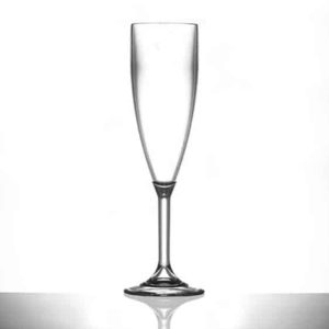 Elite Premium Clear Polycarbonate Champagne Flute 7oz