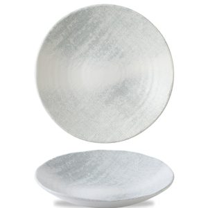 Dudson Jute Grey Organic Coupe Bowl 25cm